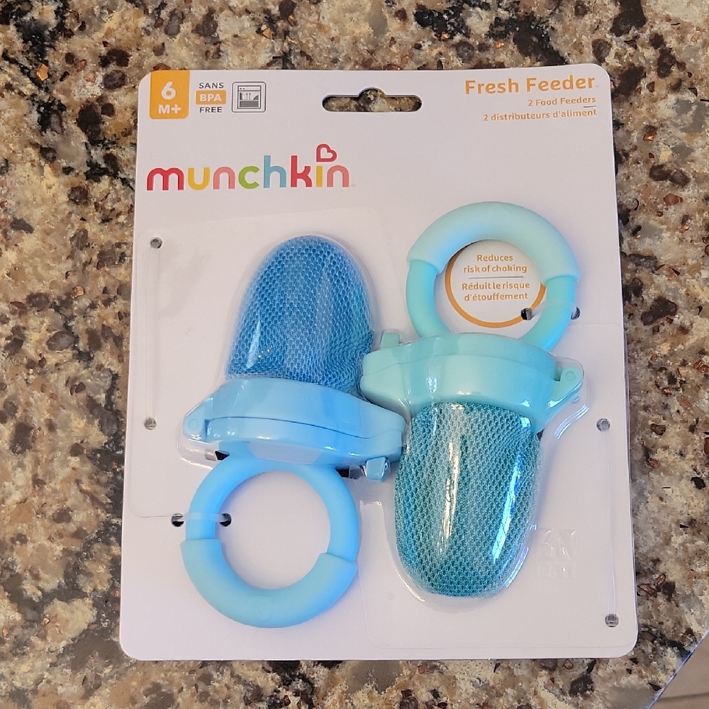 FREE W/$10.00 Order Munchkin Fresh Feeder Baby Fruit Pacifiers - NIP